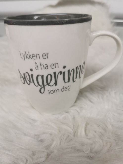 Hovedbilde Krus Lykken...svigerinne hvit ...