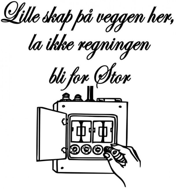 Hovedbilde Lille skap på veggen her