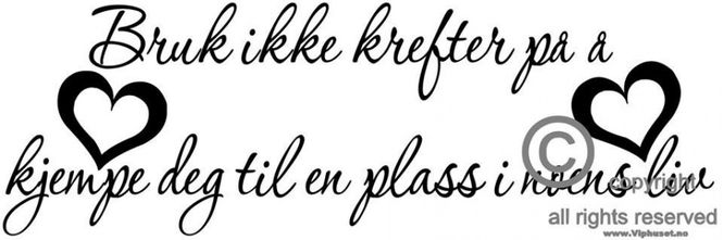 Hovedbilde Bruk ikke krefter
