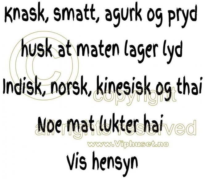 Hovedbilde Knask smatt agurk og pryd