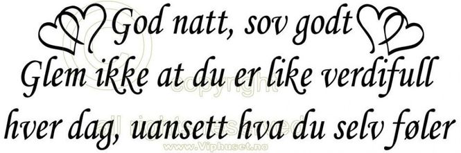 Hovedbilde God natt , sov godt 2