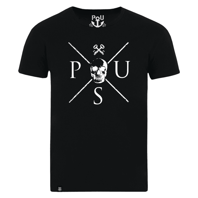 JASON TEE Svart Str M 