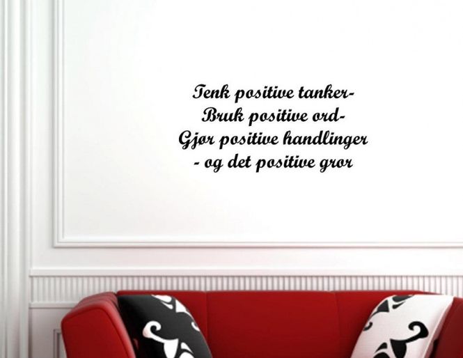 Hovedbilde Tenk positive tanker