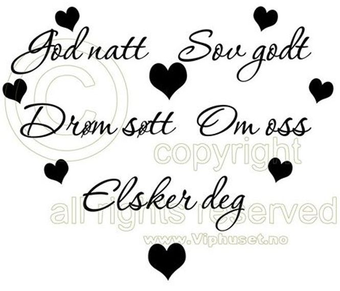 Hovedbilde God natt , sov godt , drøm ...