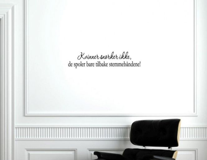 Hovedbilde Kvinner snorker ikke