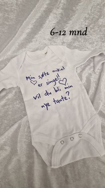Min søte onkel lilla 6-12 mnd 