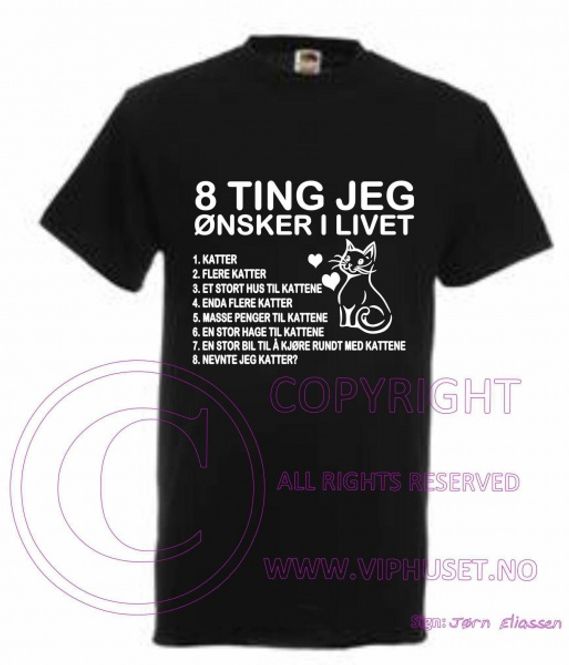 Hovedbilde 8 ting jeg ønsker i livet