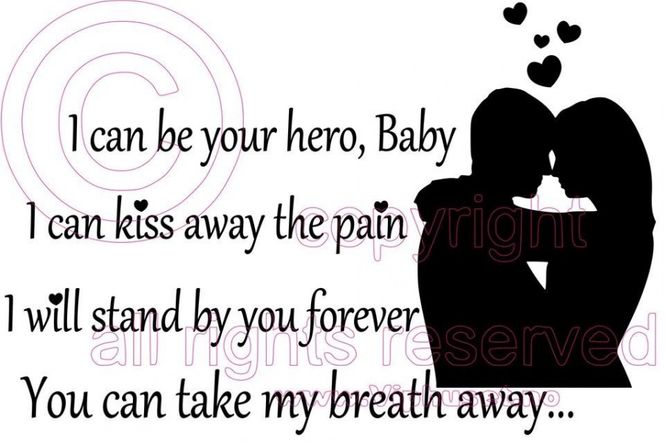 Hovedbilde I can be your hero baby