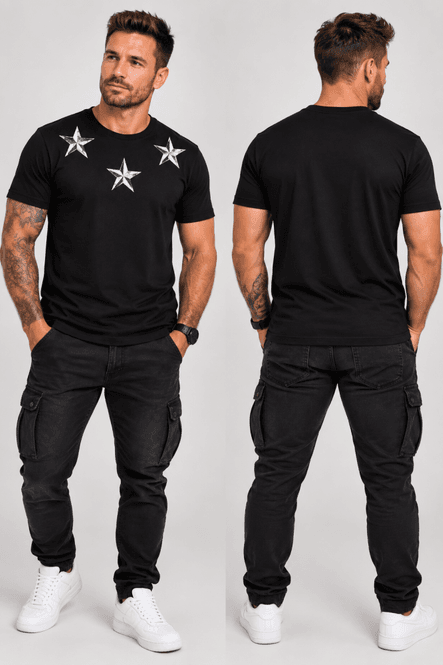 Hovedbilde Nash t-shirt, svart strl XL