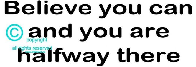 Hovedbilde Believe you can2