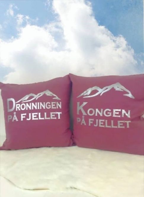 Hovedbilde Putetrekk 45 x 45 cm Kongen / ...