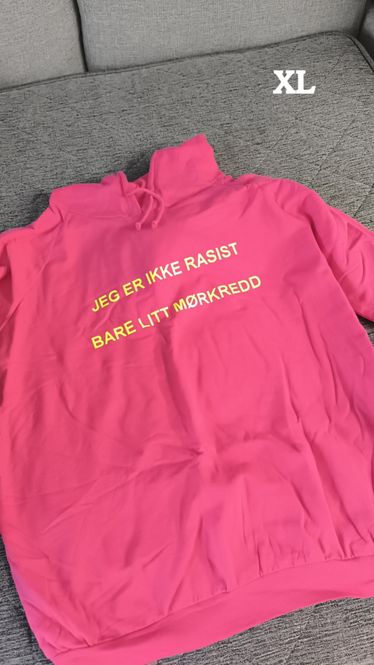 Hovedbilde Jeg er ikke rasist genser ( ...
