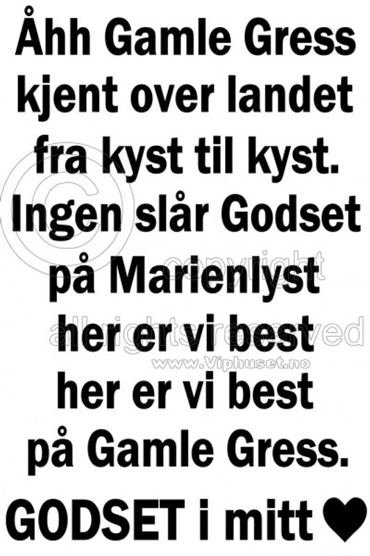 Åhh Gamle Gress