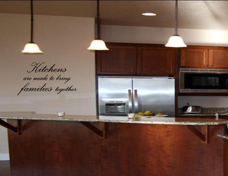 Kitchens are made to bring