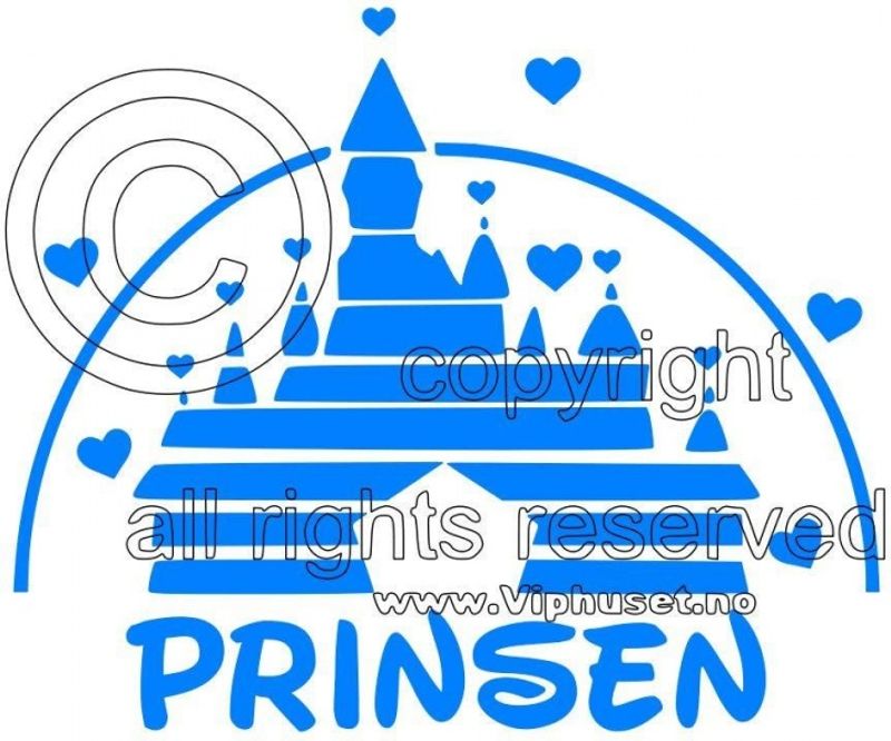 DIsney slott med egen tekst
