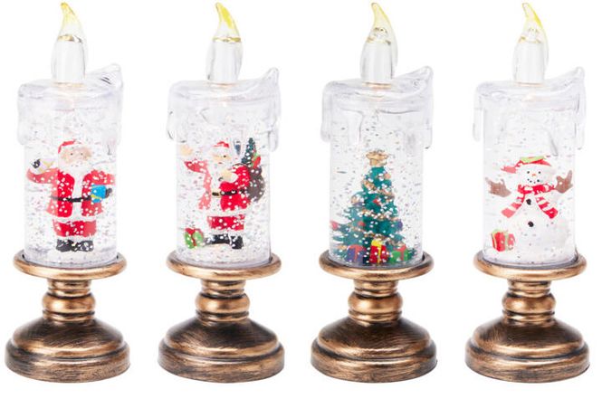 Hovedbilde Lys figurer vann/glitter/LED ...