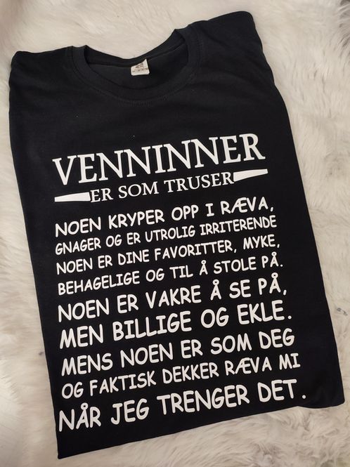 Hovedbilde VENNINNER er som truser 
