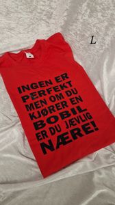 Hovedbilde Bobil jævlig rød ( L ) 