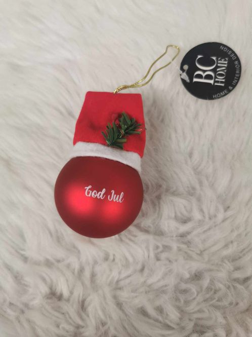 Hovedbilde Juletrepynt glass God Jul ...