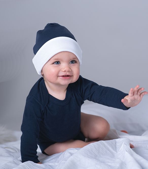 Hovedbilde vendbar baby lue 