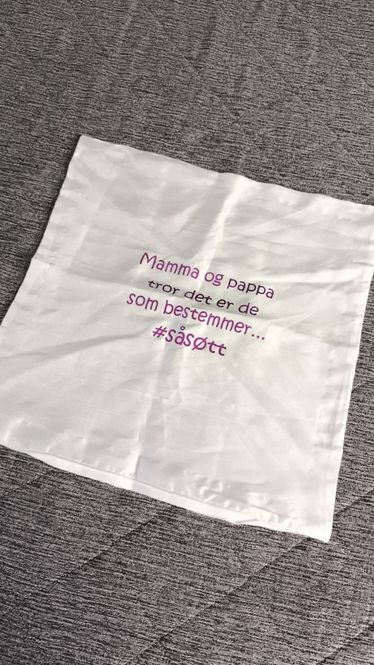 Hovedbilde Putetrekk mamma og pappa 