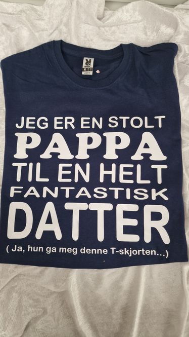 Hovedbilde Jeg er en stolt pappa str M 
