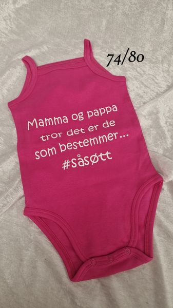 Mamma og pappa str 74/80