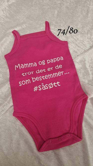 Hovedbilde Mamma og pappa str 74/80