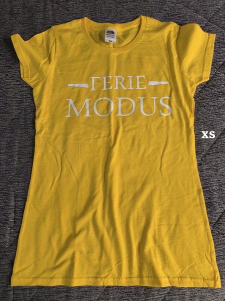 Ferie modus gul (xs)