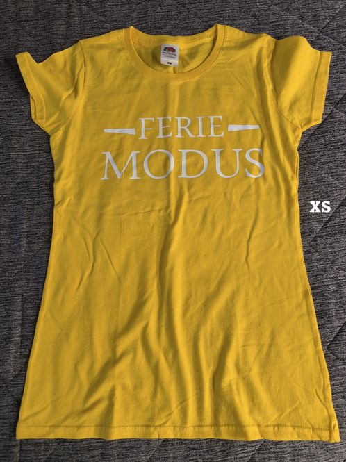 Hovedbilde Ferie modus gul (xs)